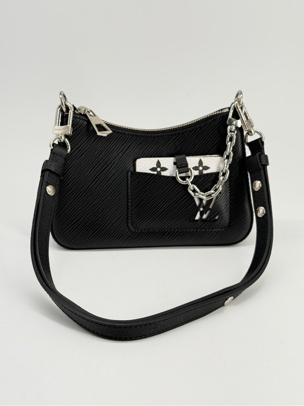 Louis Vuitton Epi Marellini Black Shoulder Bag